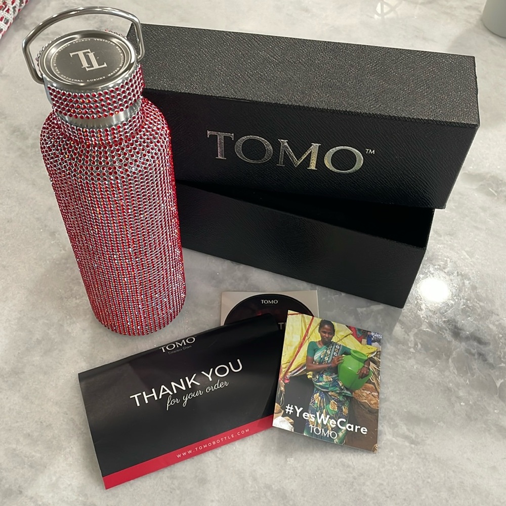 Tomo Ruby Red Water Bottle